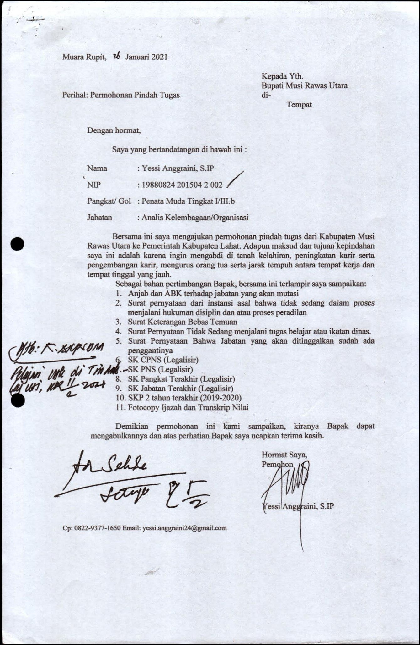 Contoh Surat Lamaran Untuk Masuk Organisasi