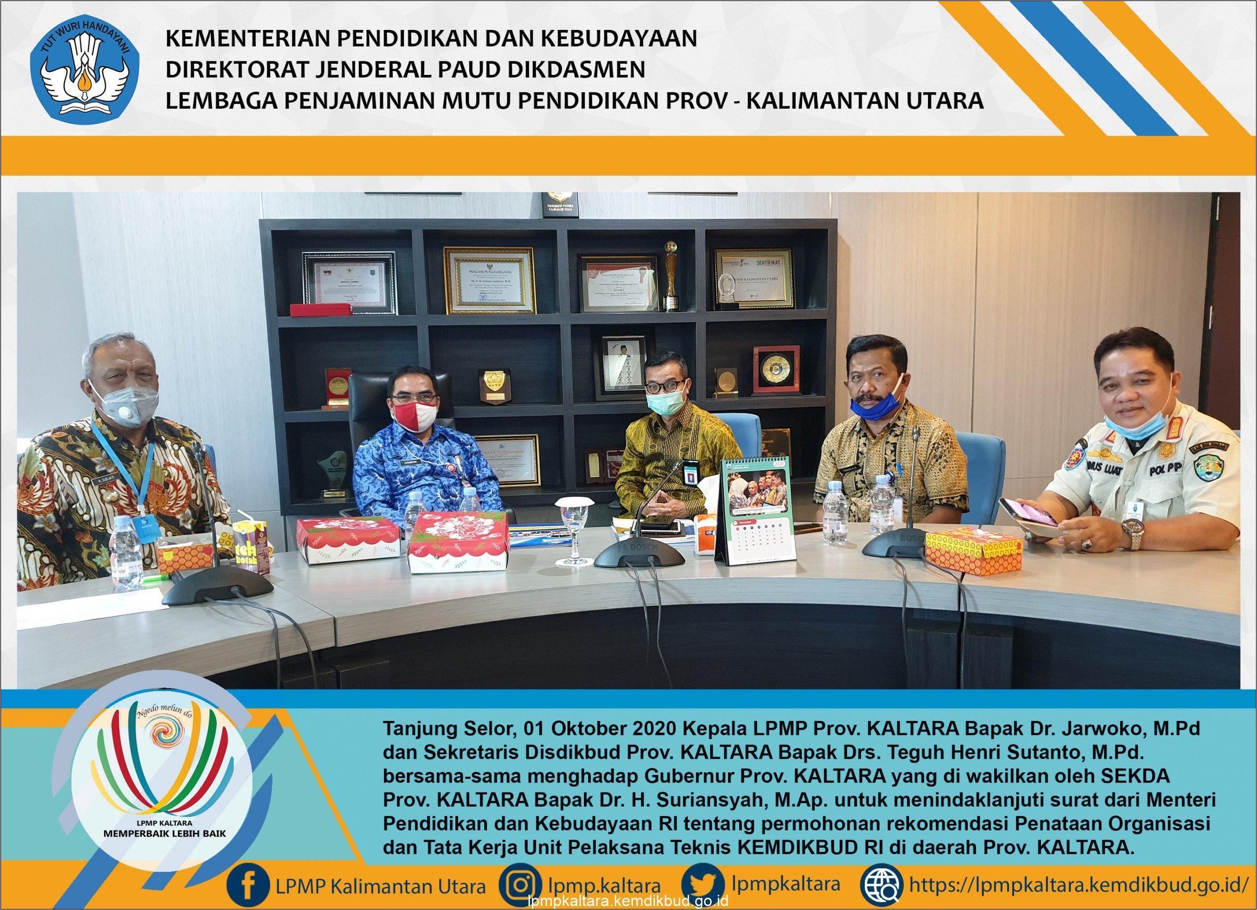Contoh Surat Lamaran Untuk Upt Dinas Pendidikan