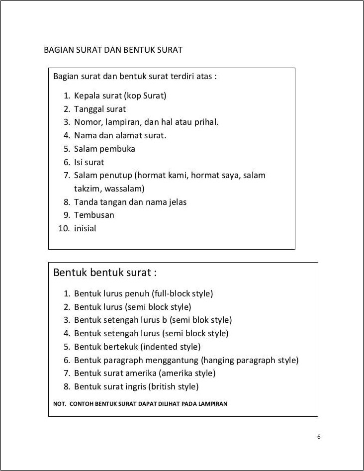 Contoh Surat Menggantung Kerja