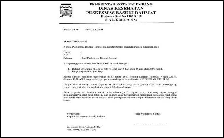 Contoh Surat Lamaran Kerja Sebagai Operasional  Surat Lamaran Kerja