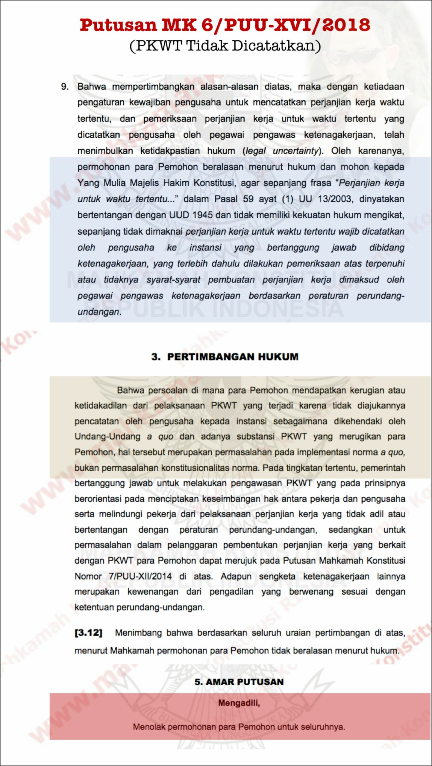 Contoh Surat Pengaduan Ke Mediasi Tenaga Kerja