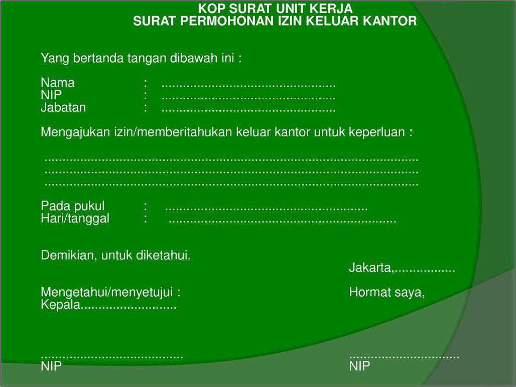 Contoh Surat Pengajuan Pemanggilan Kerja