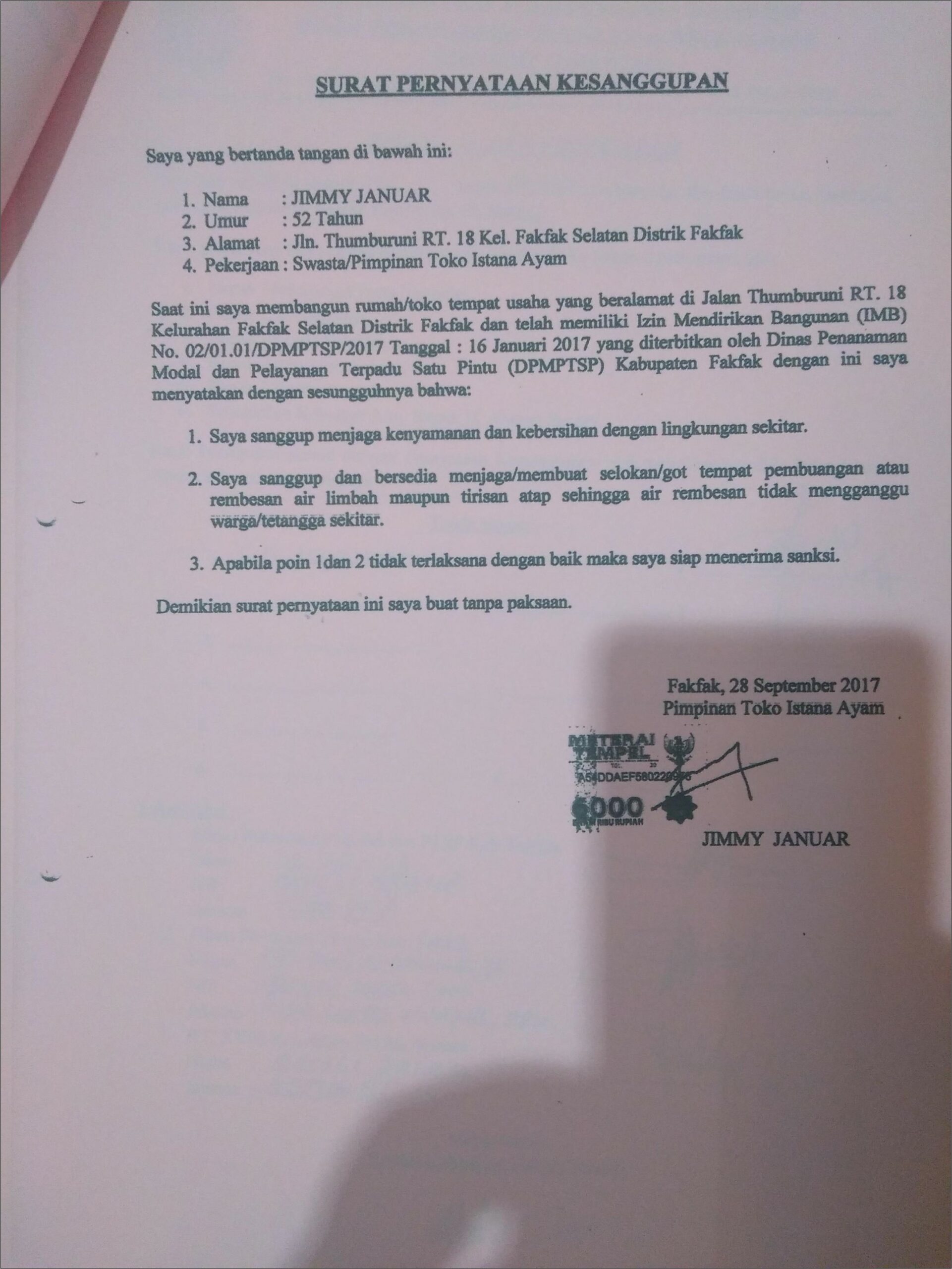 Contoh Surat Pengalam Kerja Perawat Di Dokter Praktek