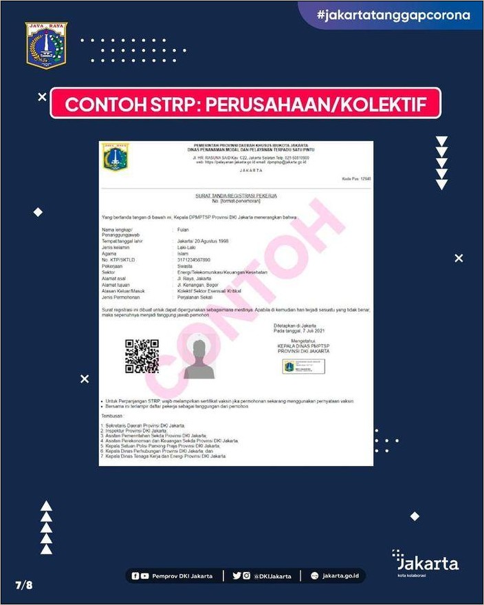 Contoh Surat Pengalam Kerja Pt Promits