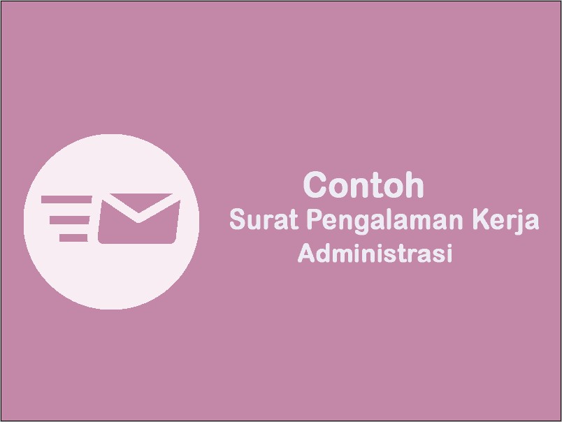 Contoh Surat Pengalaman Kerja Dwg