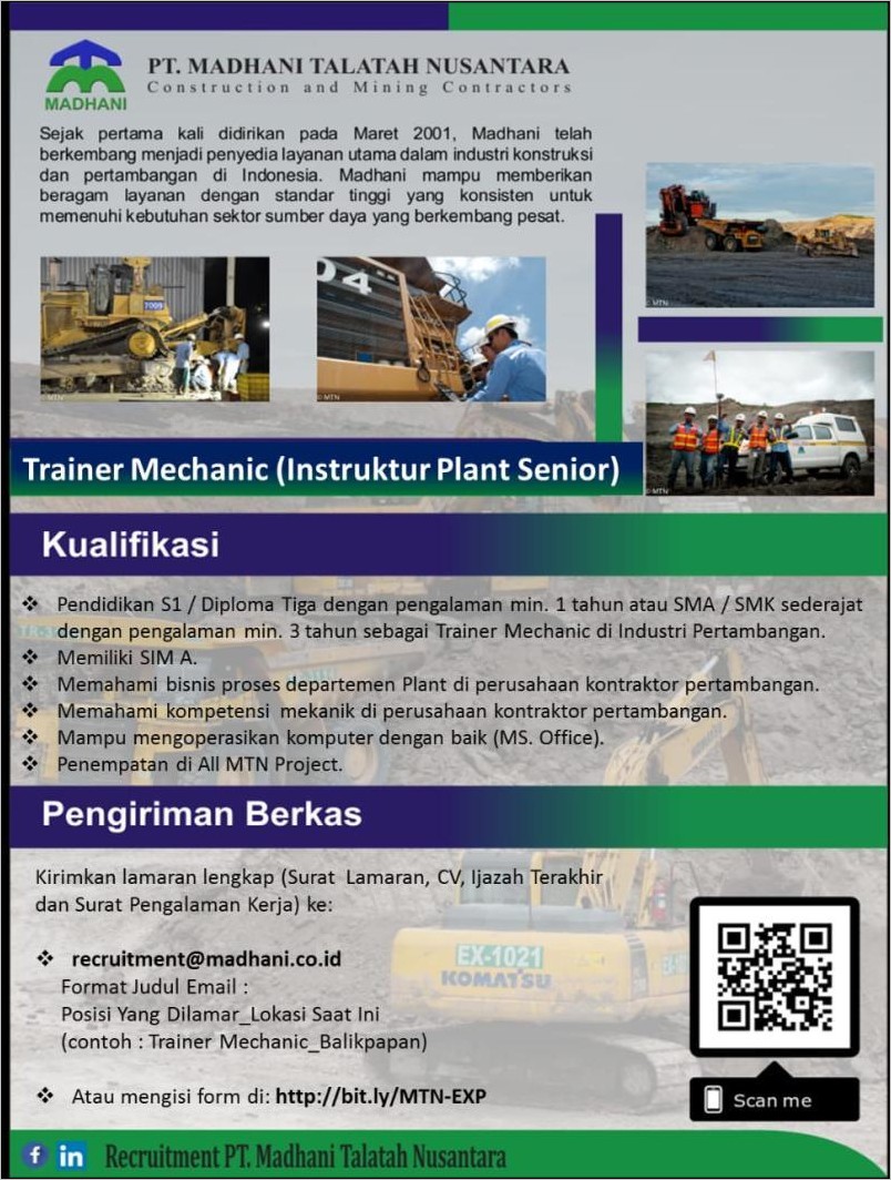 Contoh Surat Pengalaman Kerja Sebagai Operator Bomac