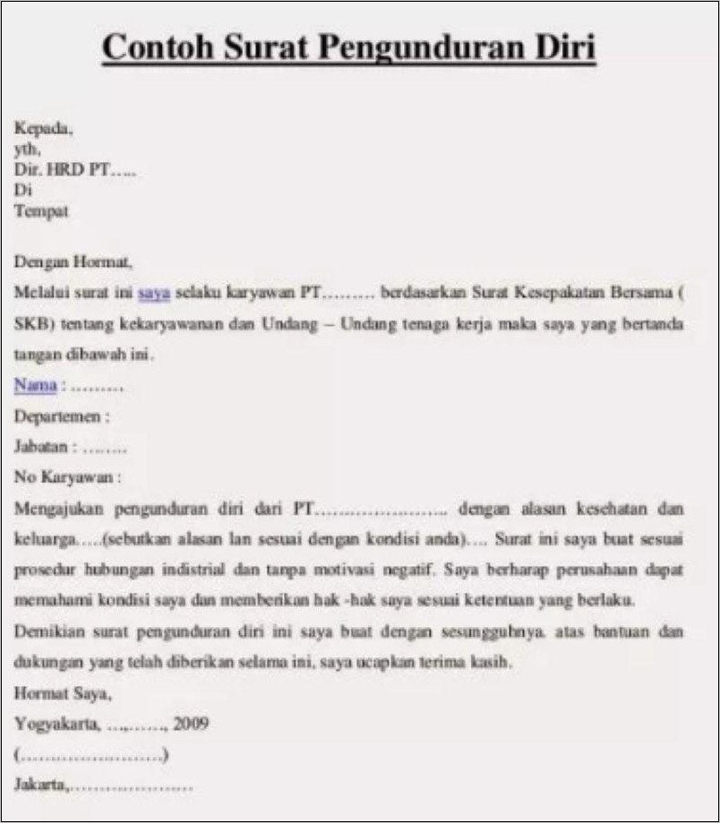 Contoh Surat Pengumuman Karyawan Tidak Bekerja Pada Perusahaan Lagi