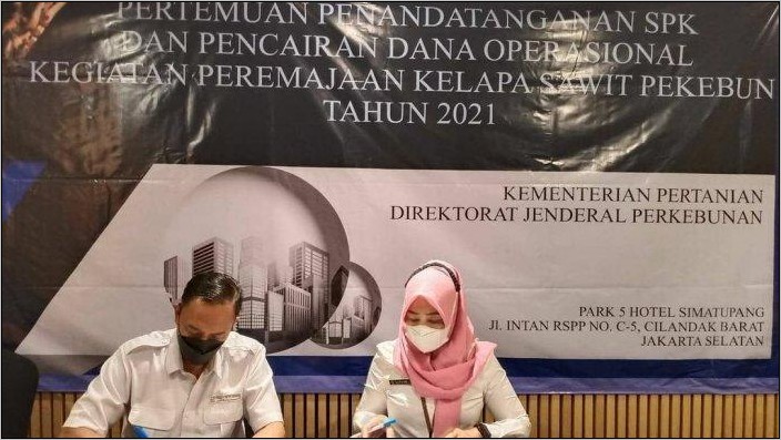 Contoh Surat Perintah Kerja Perkebunan