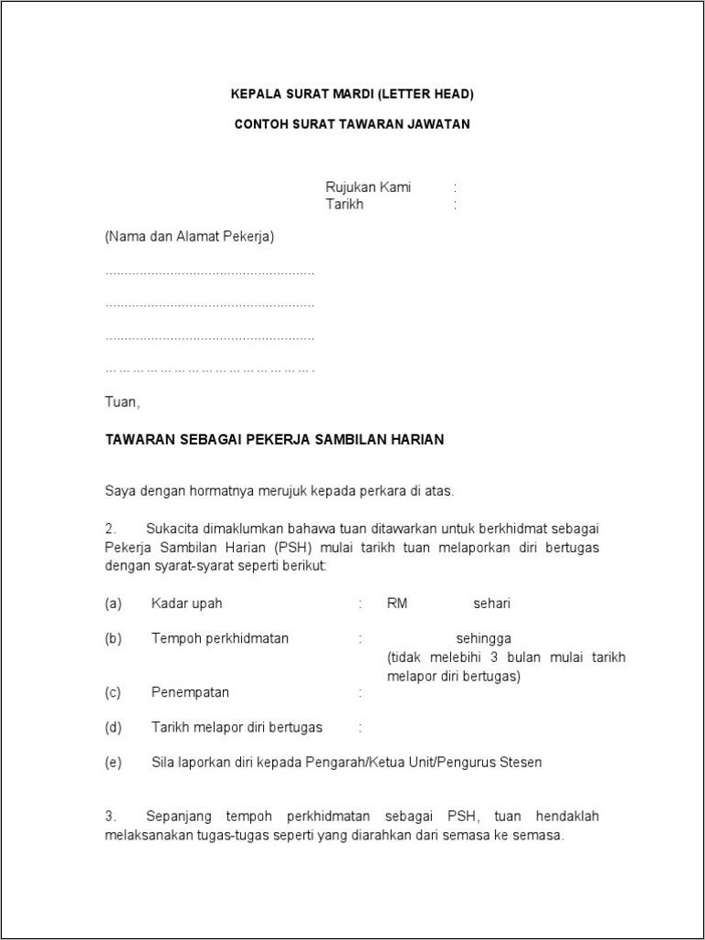 Contoh Surat Perjanjian Kerjasama Antara Hotel Surat Perjanjian The