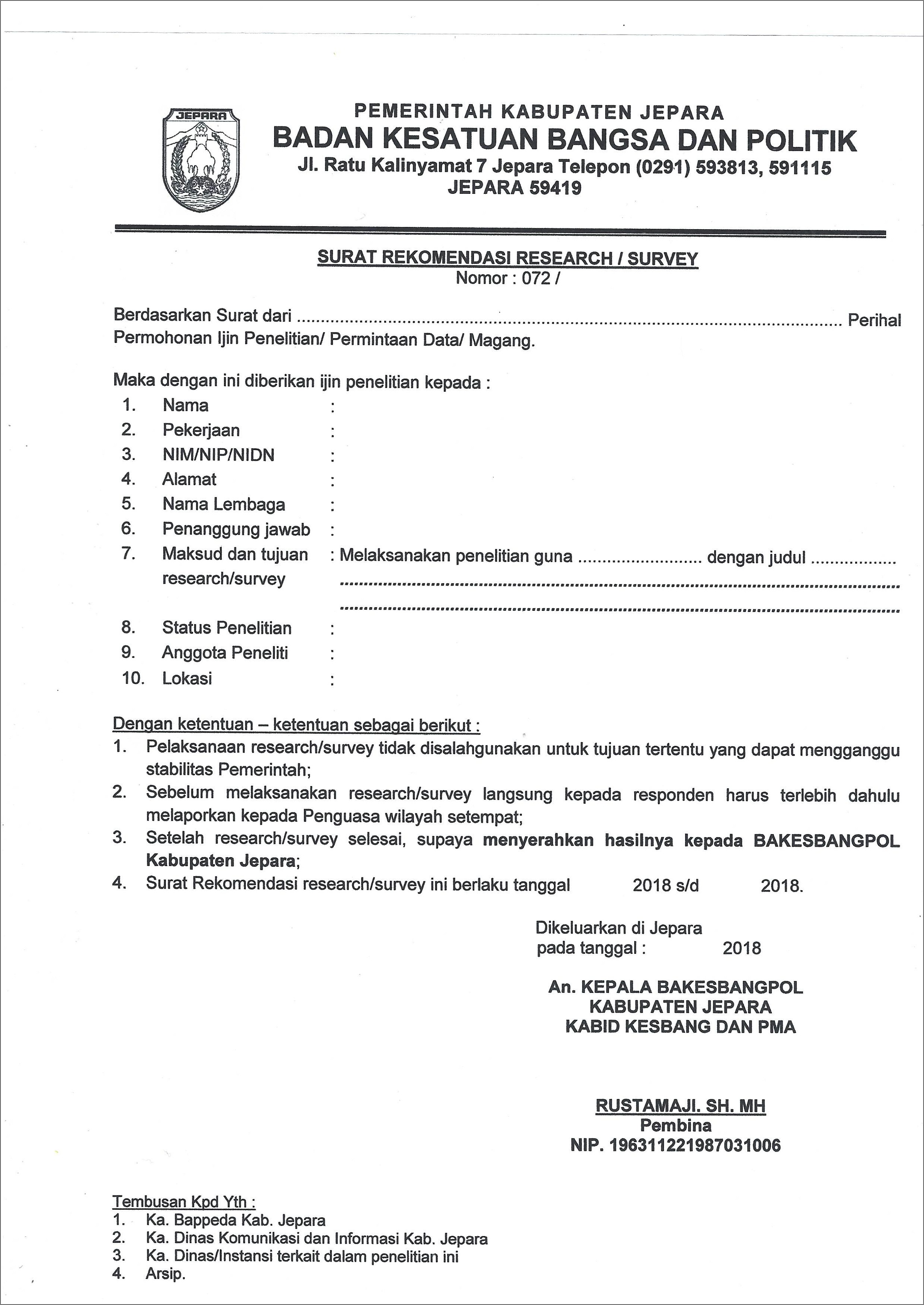 Contoh Surat Permintaan Data Antar Unit Kerja Di Pemerintahan