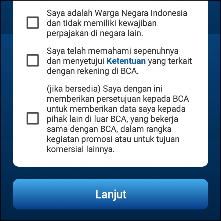 Contoh Surat Persetujuan Orang Tua Untuk Bekerja Di Bank Bca