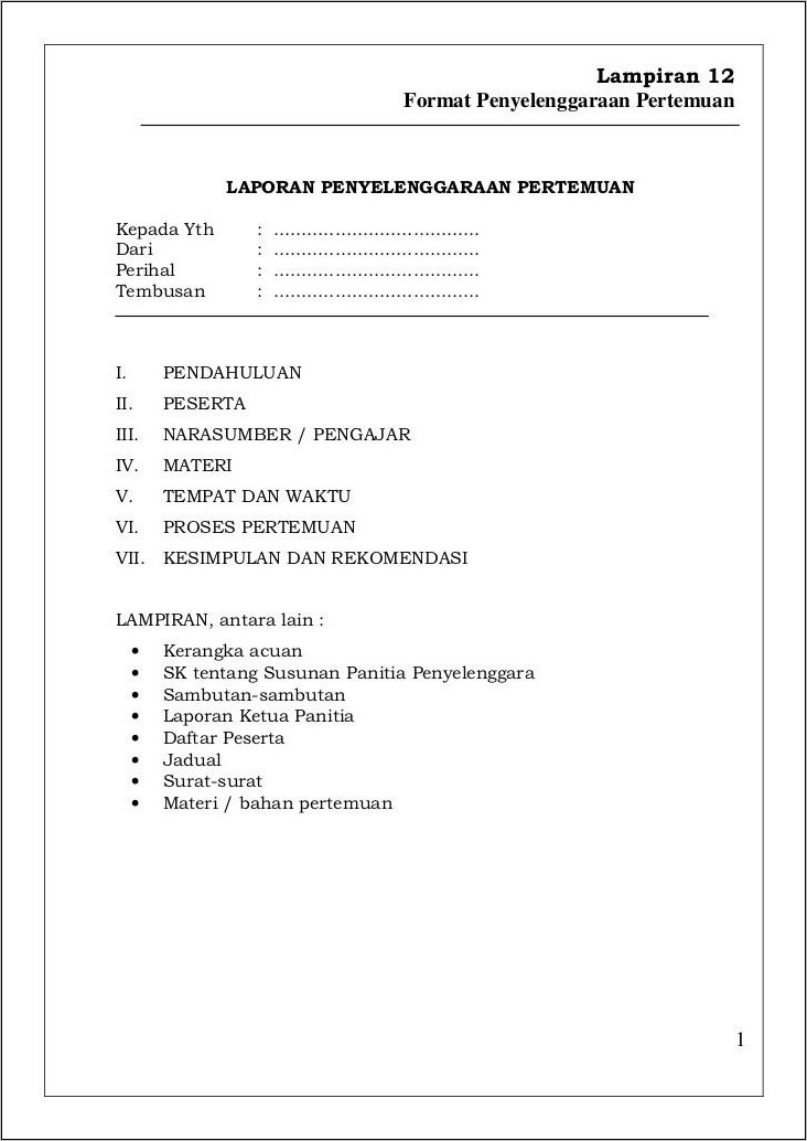 Contoh Surat Rekanan Kerja