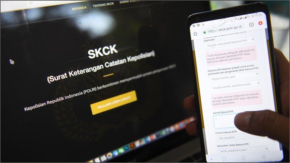 Contoh Surat Skck Kerja Lengkap