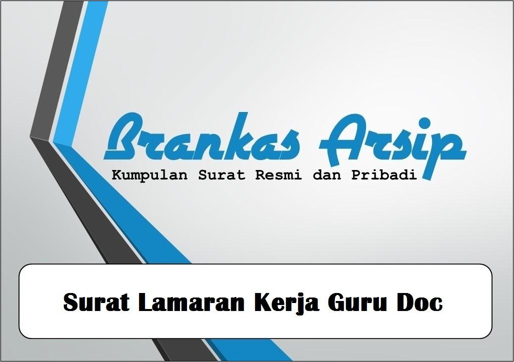 Download Contoh Surat Permohonan Kerja
