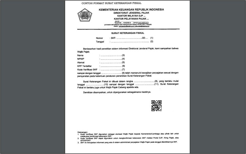 Contoh Dan Keterangan Nomor Nomor Dalam Surat Penelitan