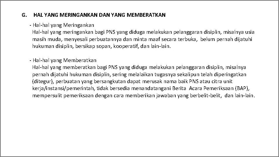 Contoh Format Surat Pernyataan Tidak Pernah Dijatuhi Hukuman Disiplin