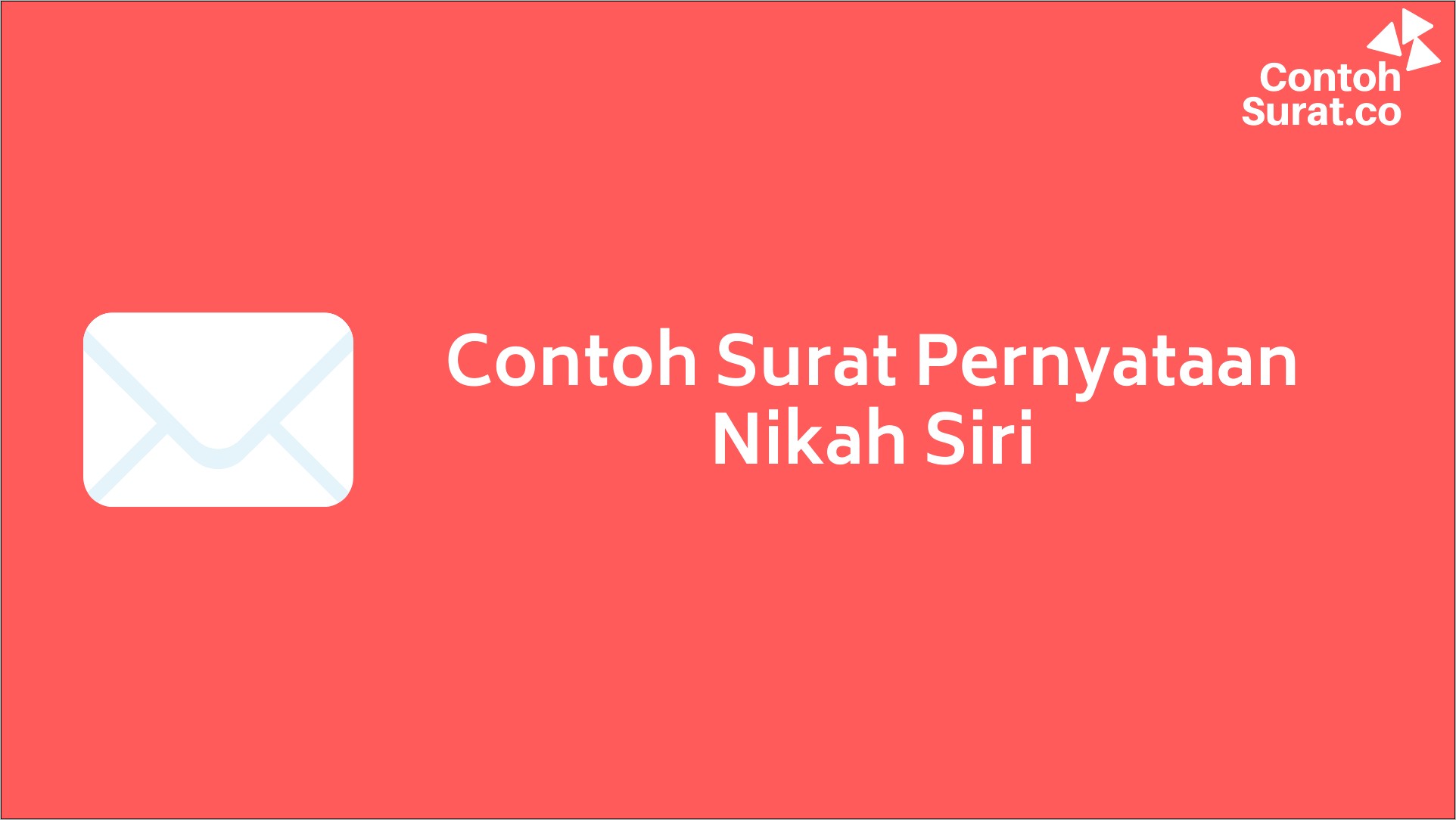 Contoh Kop Surat Pernyataan Menikah Lagi