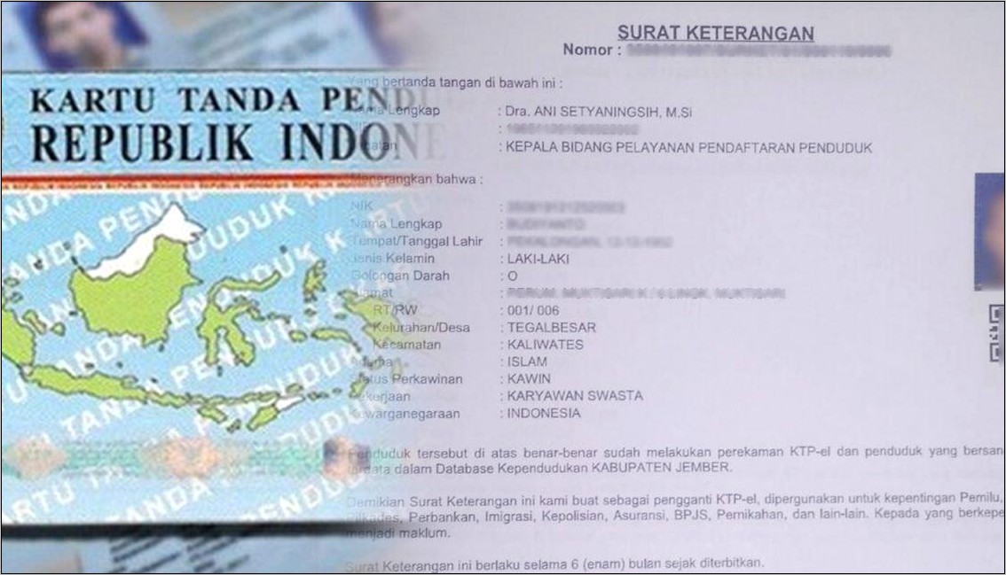 Contoh Laporan Pembahasan Tentang Ktp El Dan Surat Keterangan