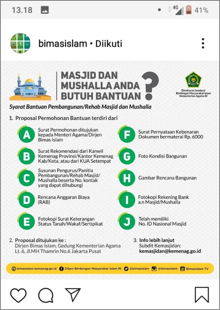 Contoh Nomor Surat Permohonan Kua Ke Kemenag