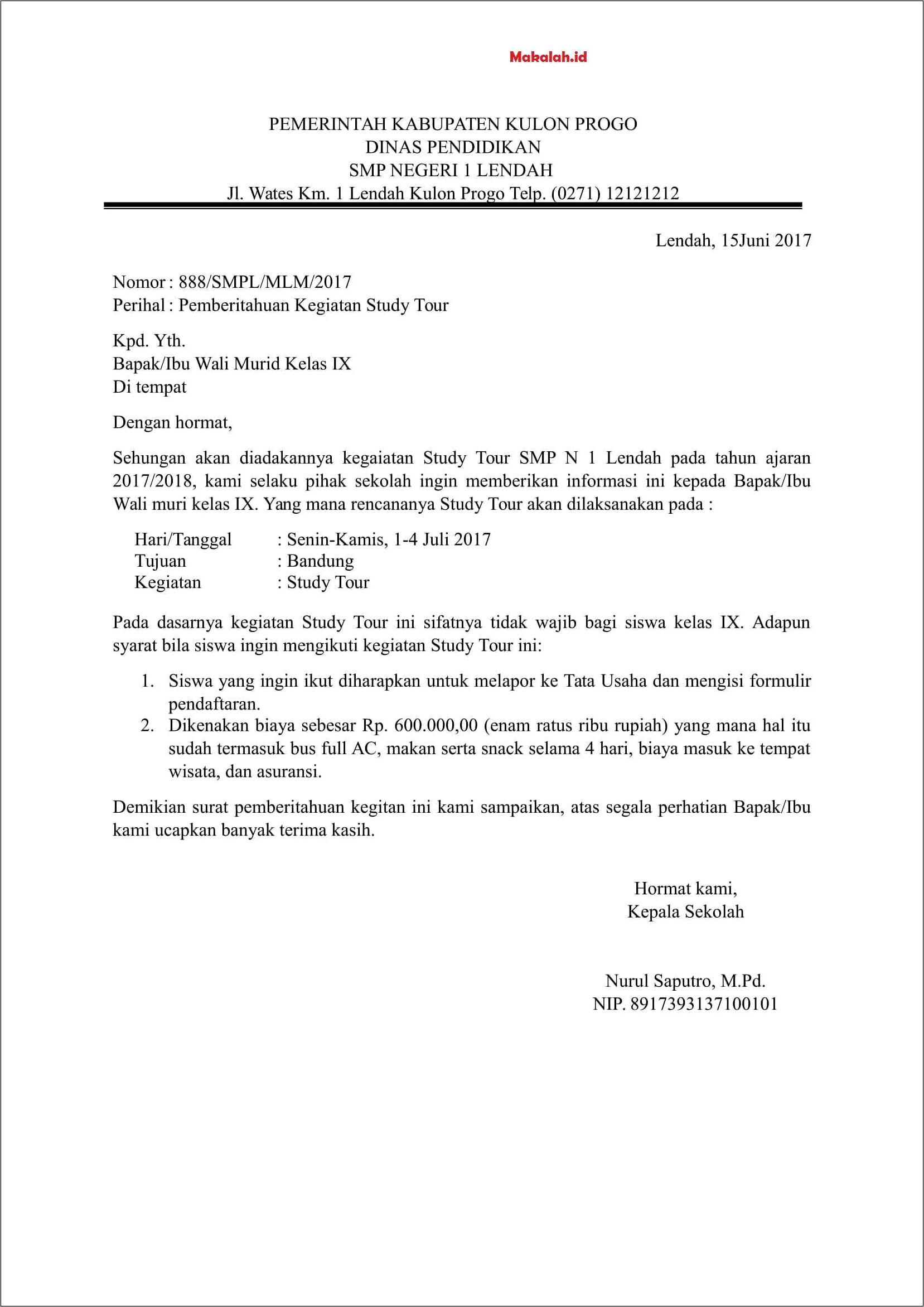Contoh Pengisian Surat Pernyataan Kegiatan Usaha