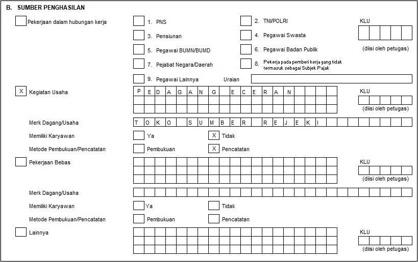 Contoh Pengisian Surat Pernyataan Pengajuan Npwp Yang Dikirim Lewat Email