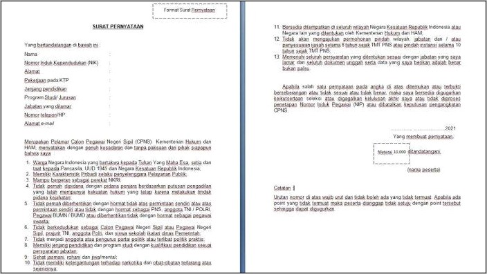 Contoh Penulisan Surat Permohonan Berdasarkan Peraturan