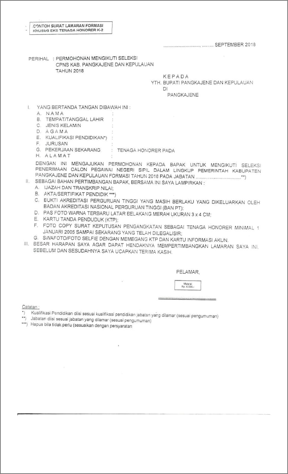 Contoh Surat Balasan Permohonan Mengikuti Kegiatan Diklat