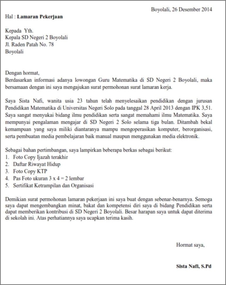 Contoh Surat Ke Sekolah Tentang Permohonan Membawa Hp