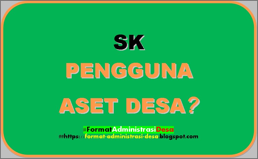 Contoh Surat Keputusan Walikota Atas Pernyataan Perolehan Aset