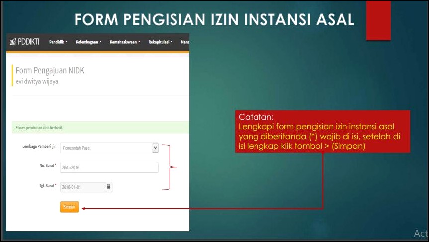 Contoh Surat Keterangan Aktif Melaksanakan Tridharma Pt