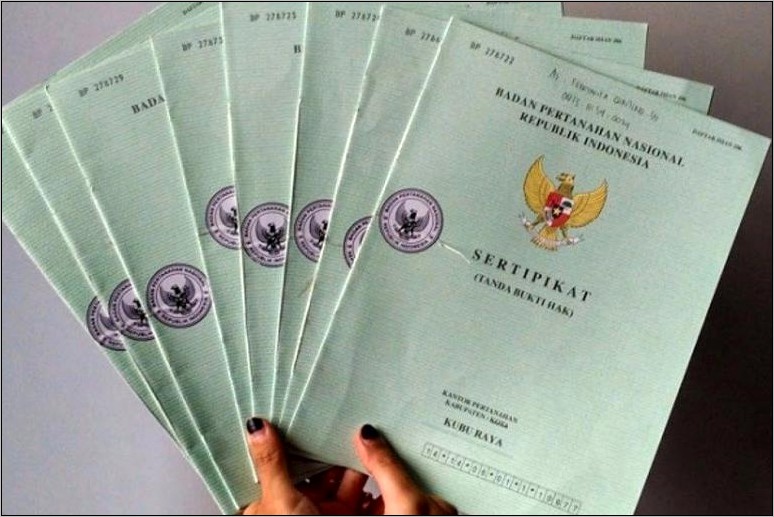 Contoh Surat Keterangan Alas Hak