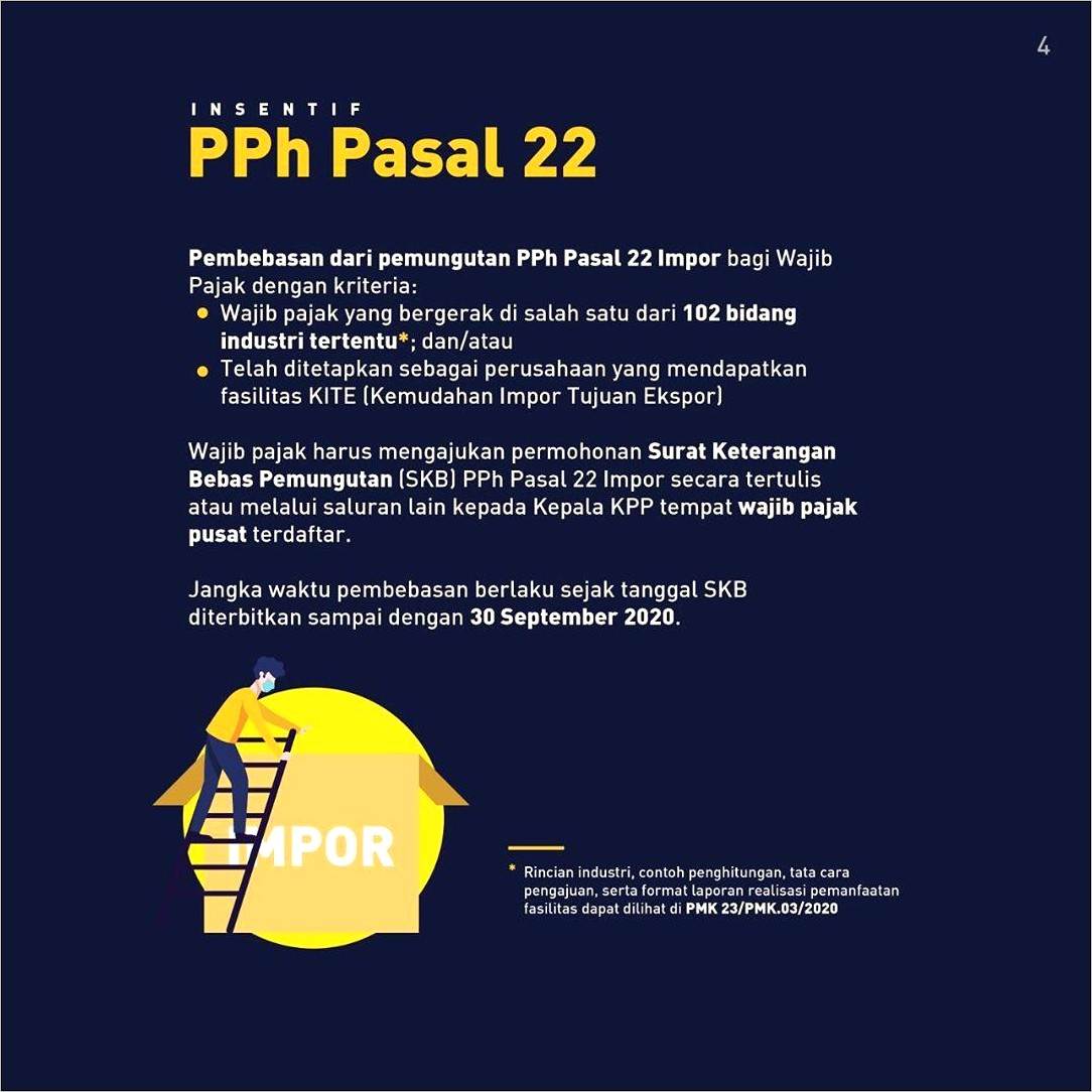 Contoh Surat Keterangan Bebas Pajak Pph 23