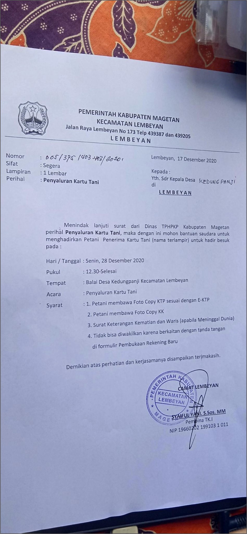 Surat Keterangan Rt Bencana Banjir Kumpulan Contoh Surat  Riset