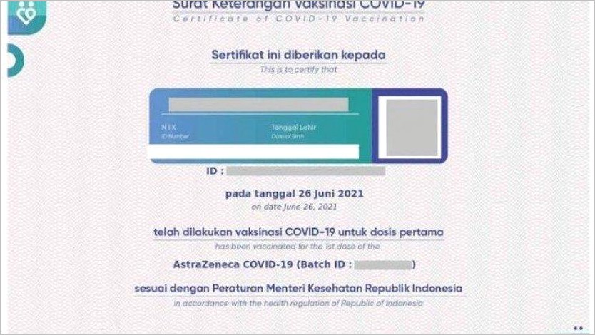 Contoh Surat Keterangan Cacar