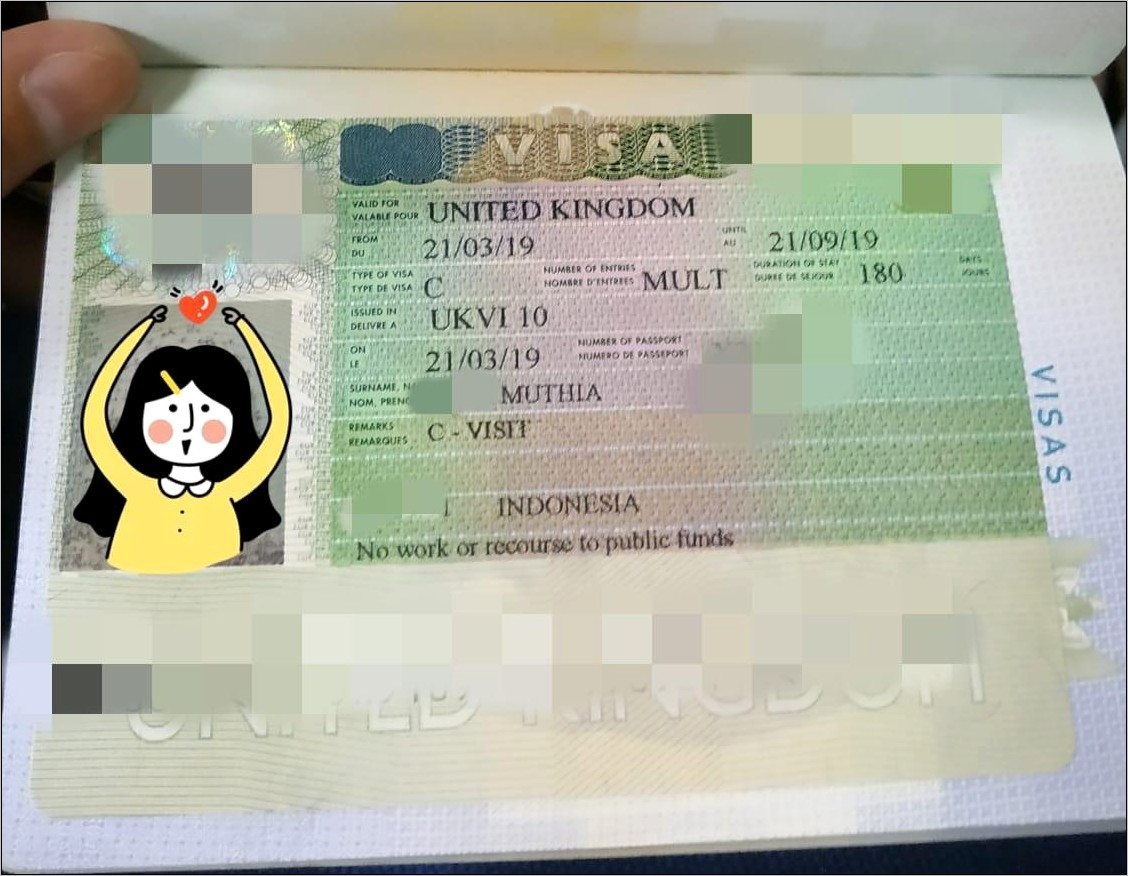 Contoh Surat Keterangan Cuti Untuk Visa