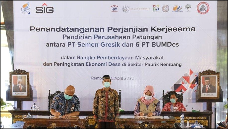 Contoh Surat Keterangan Denda Ke Pt Semen Gresik