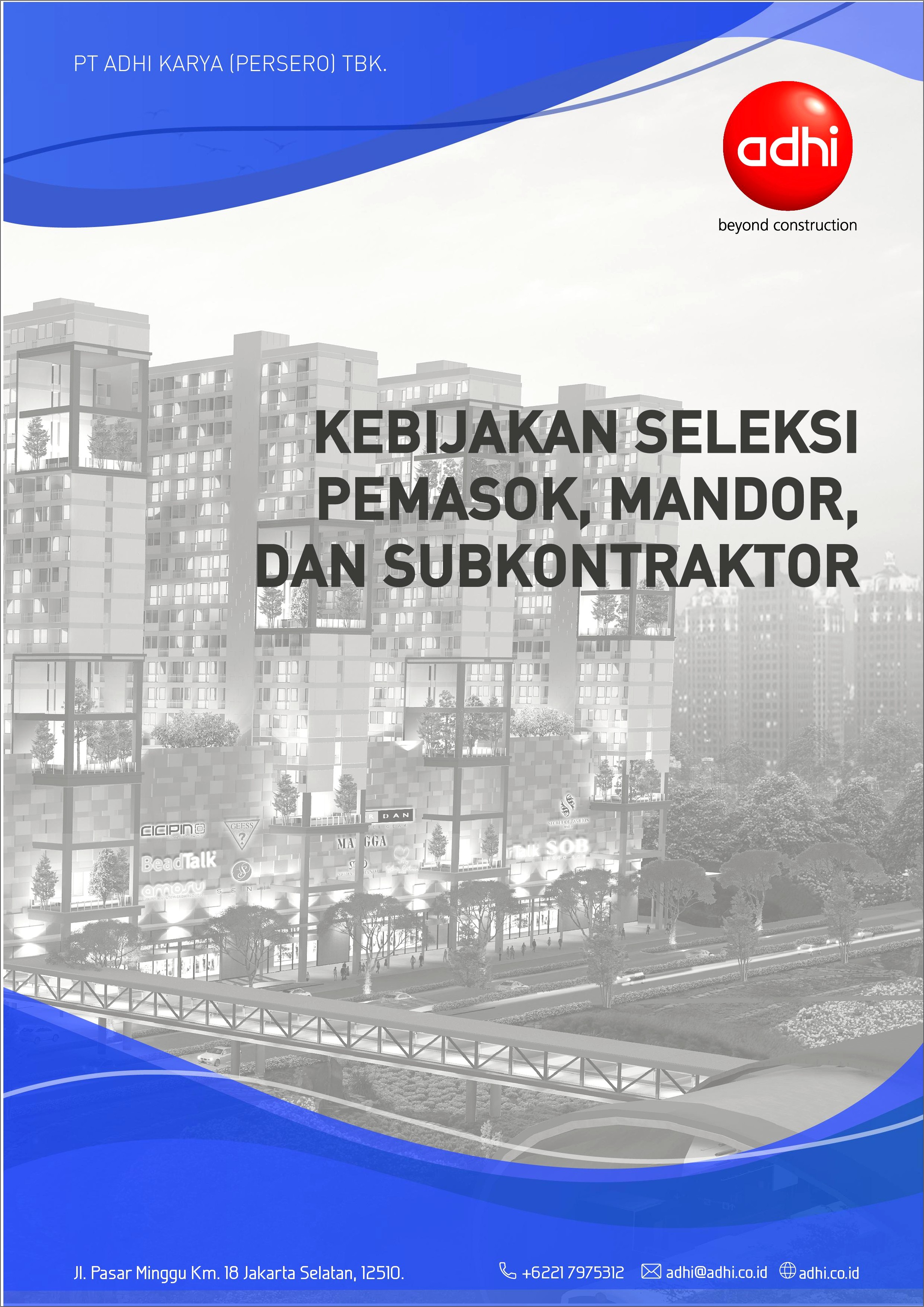 Contoh Surat Keterangan Direktur Sebagai Sub Kontraktor
