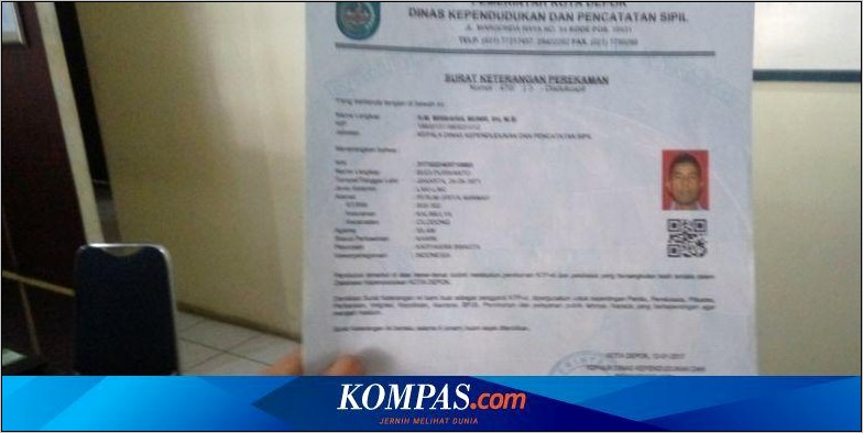 Contoh Surat Keterangan Disdukcapil Indramayu Terbaru