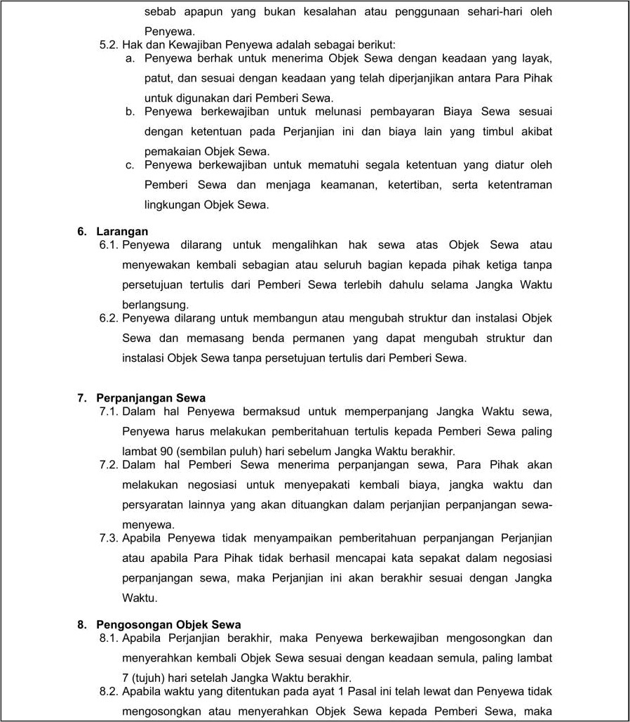 Contoh Surat Keterangan Domisili Virtual Office