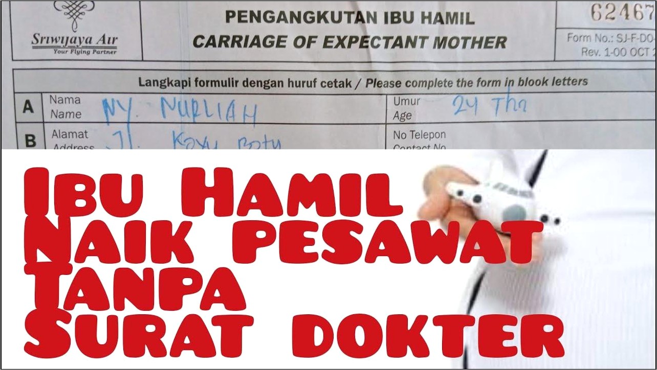 Contoh Surat Keterangan Hamil