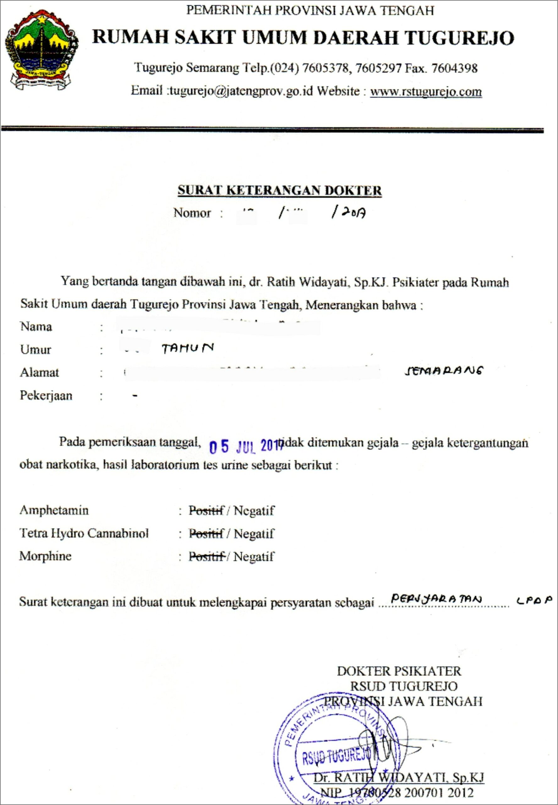 Contoh Surat Keterangan Hasil Pengujian Surat Keterangan Desain Sexiz