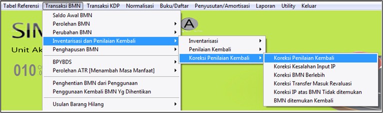 Contoh Surat Keterangan Koreksi Pencatatan Bmn