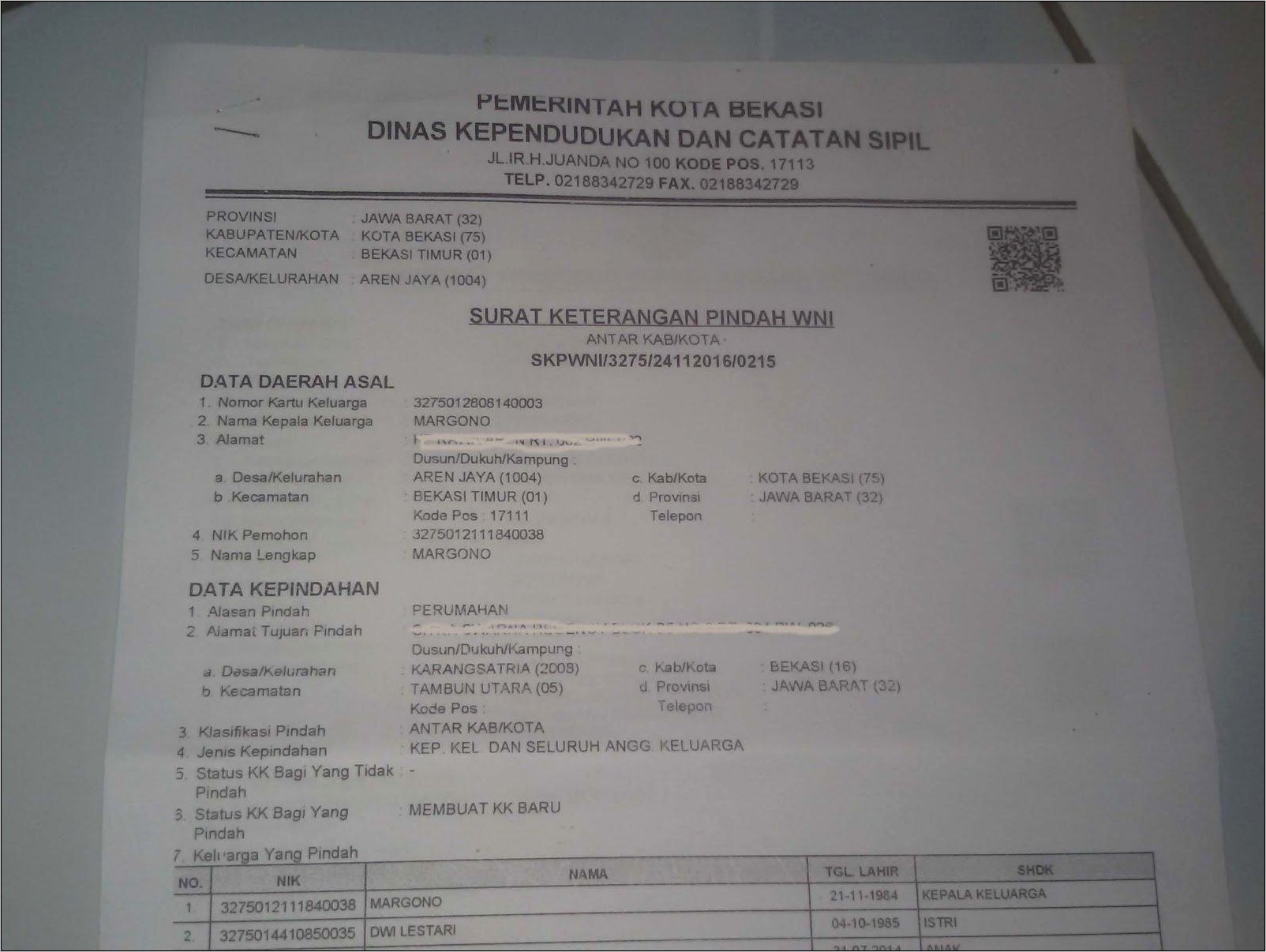 Contoh Surat Keterangan Ktp Dari Disdukcapil