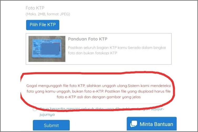 Contoh Surat Keterangan Ktp Yg Sudah Terdaftar