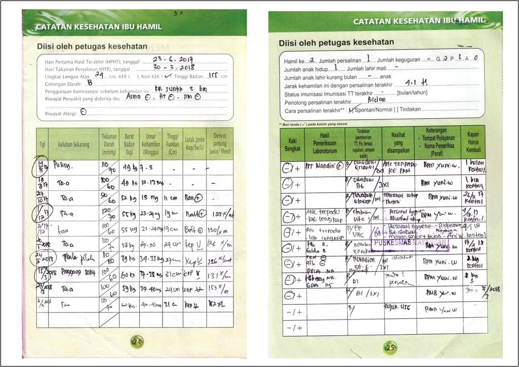 Contoh Surat Keterangan Lahir Dari Bidan Yuni