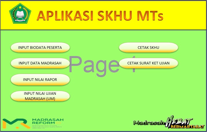 Contoh Surat Keterangan Lulus Ujian Mi