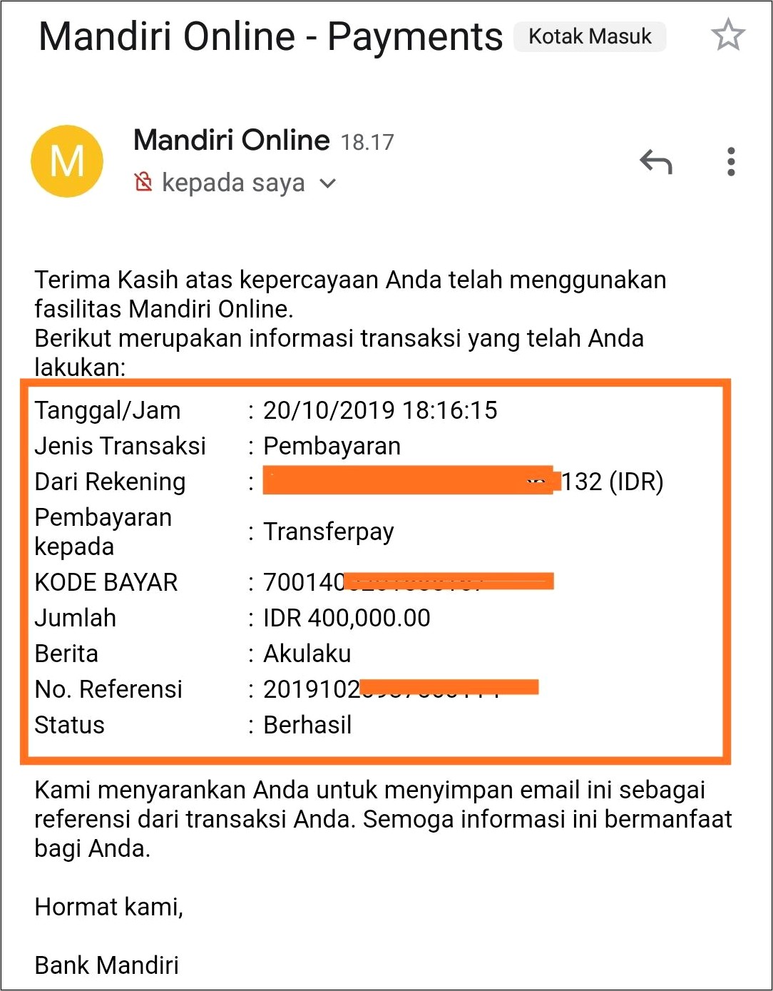 Contoh Surat Keterangan Lunas Pinjaman Perusahaan