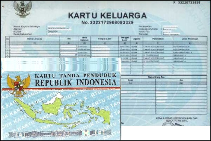 Contoh Surat Keterangan Pecahan Kk