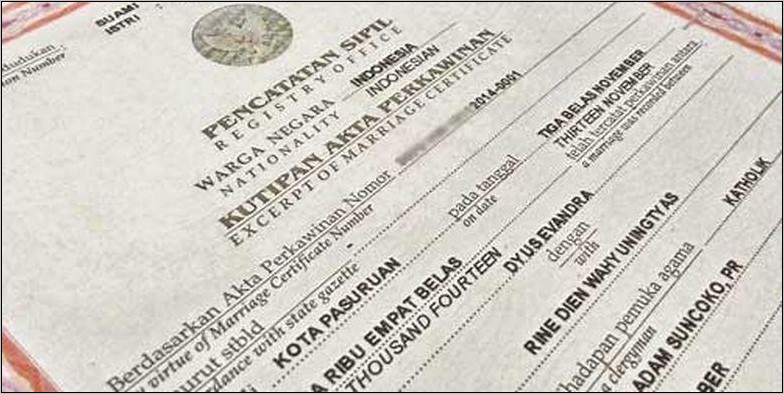 Contoh Surat Keterangan Pemuka Agama