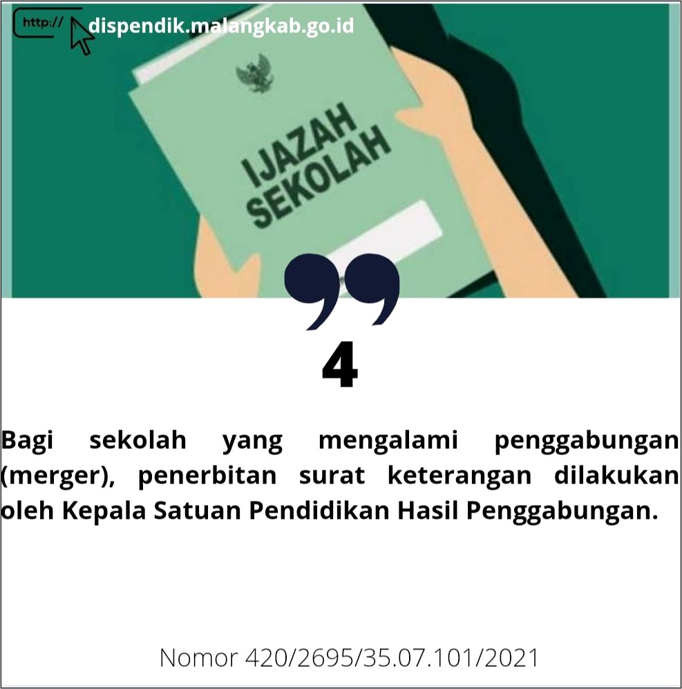 Contoh Surat Keterangan Pendirian Sekolah Dari Kepala Lingkungan